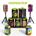 МОЩНАЯ ! Портативная беспроводная колонка Hopestar Party 300 80W, 12500mAh, Микрофон