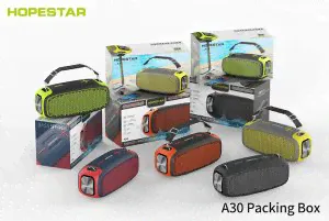 Портативная беспроводная колонка Hopestar A30 портативная колонка мощная 55W + Микрофон-3