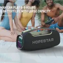 Мощная Bluetooth-Колонка Hopestar A60, 100 Вт, уличная Водонепроницаемая Беспроводная колонка с микрофоном